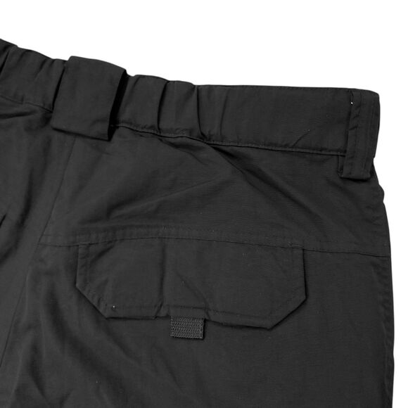 Turbine TRBN Ski Snow Cargo Pants Mens Medium Black Insulated Nylon Ankle Zip - Picture 9 of 12